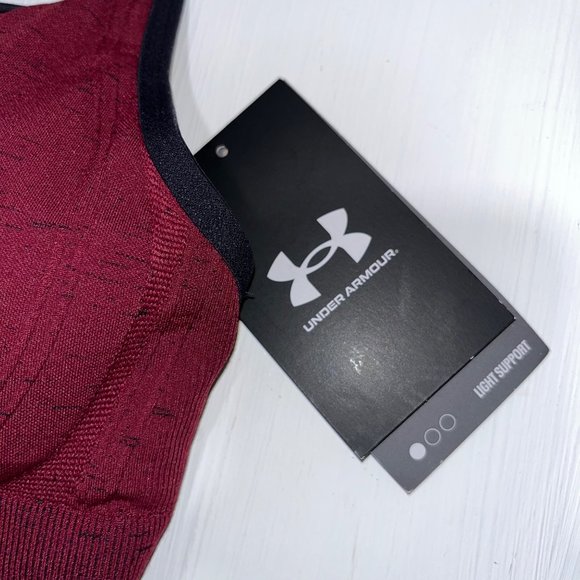 UNDER ARMOUR‎ WOMEN'S SEAMLESS LOW LONG BRA Size XS - Picture 3 of 5